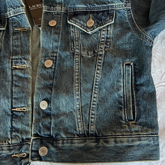 Ralph Lauren Dark Wash Jean Jacket - Picture 6 of 7